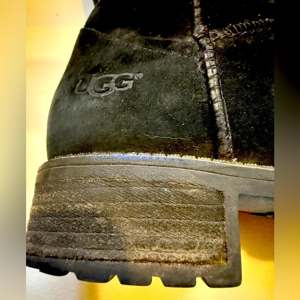 Ugg Black Linford Boot 7 - Picture 12 of 14